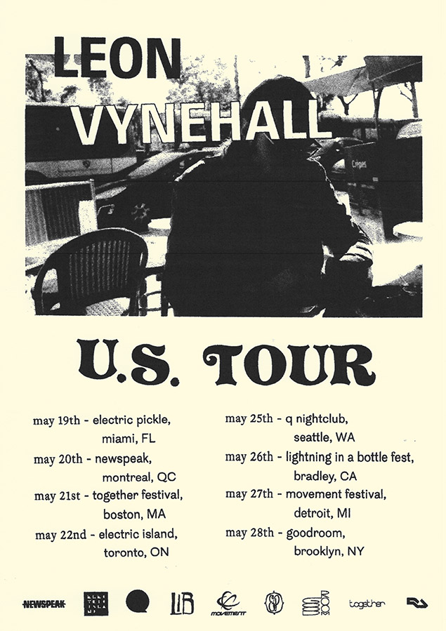 Leon Vynehall – Tour posters